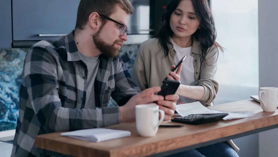 Передача показаний показаний прибора учета.