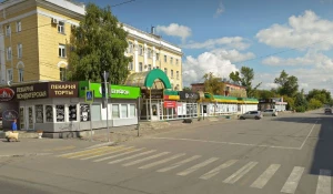 Павильоны на ул. Чкалова в Барнауле.