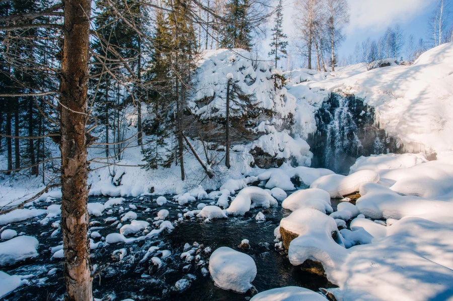 Пещерский водопад. Пещерка. 