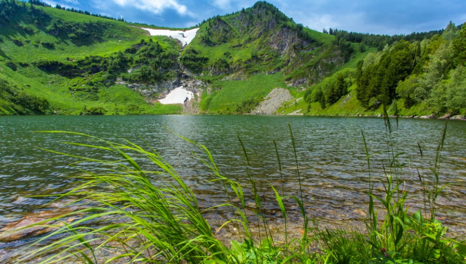 Озеро Озерное. Чарышский район.