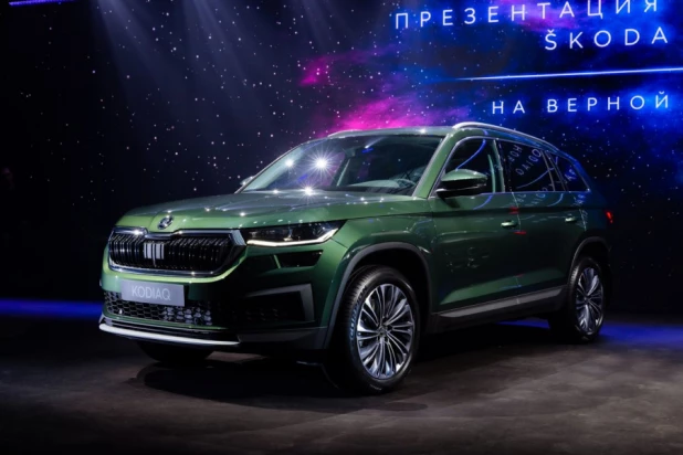 Обновленный ŠKODA KODIAQ.