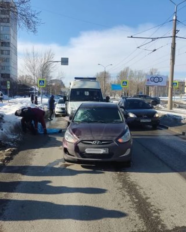 В Барнауле насмерть сбили пенсионера.