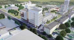 Варианты визуализации проекта нового корпуса АлтГУ.