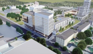 Варианты визуализации проекта нового корпуса АлтГУ.