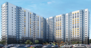 Визуализация проекта жилого комплекса на Развертка жилого комплекса на ул. Сиреневая, 52.