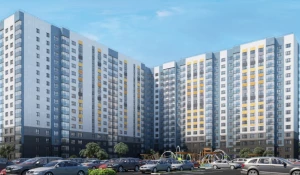 Визуализация проекта жилого комплекса на Развертка жилого комплекса на ул. Сиреневая, 52.