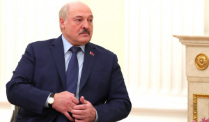 Александр Лукашенко в Кремле, 11 марта 2022.