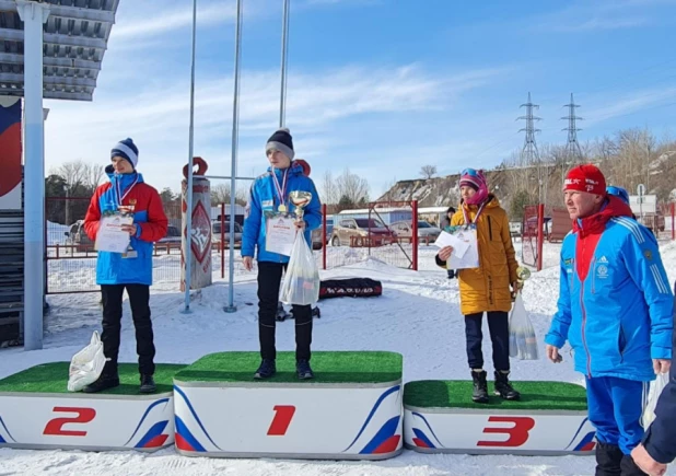 Первенство Алтайского края «Кубок олимпийского чемпиона С. Тарасова» по биатлону среди юношей и девушек 12-14 лет.