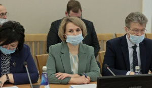 Министр социальной защиты Алтайского края Наталья Оськина.