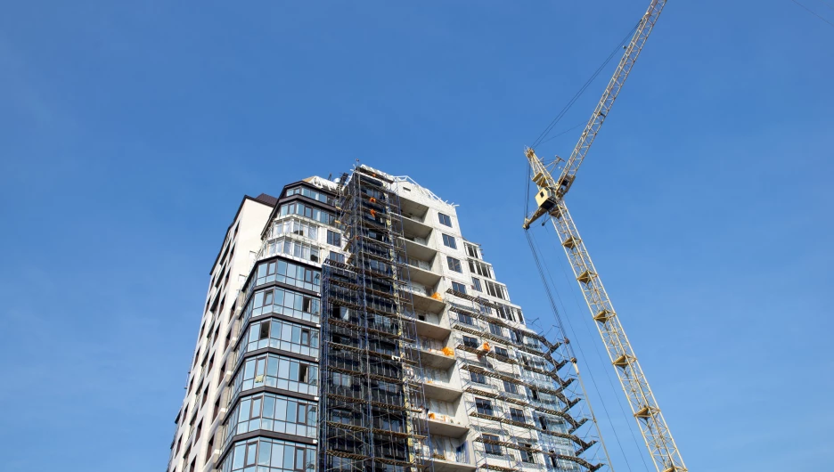 Стройка. Строительство в Барнауле.