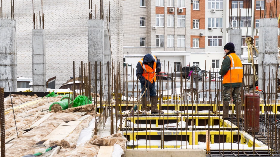 Стройка. Строительство в Барнауле.