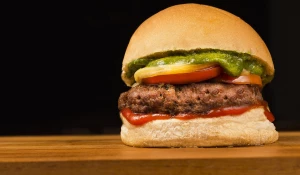 Гамбургер, фастфуд, еда.