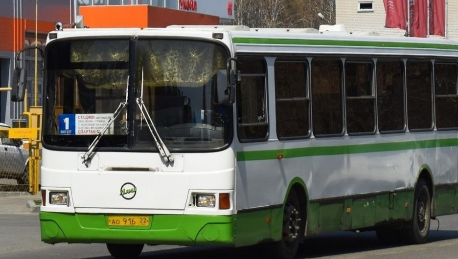 Изменился маршрут автобуса №1 в Барнауле