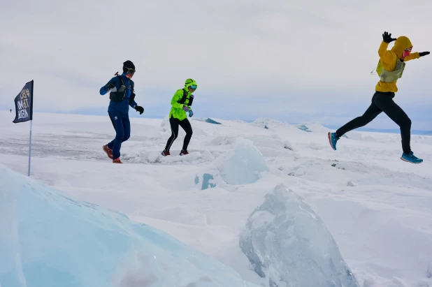 Гонка Adrenaline Rushians Ultra Ice Marathon.  