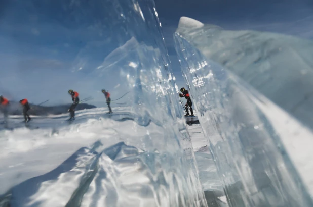 Гонка Adrenaline Rushians Ultra Ice Marathon.  