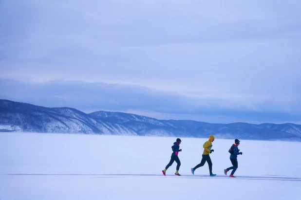 Гонка Adrenaline Rushians Ultra Ice Marathon.  