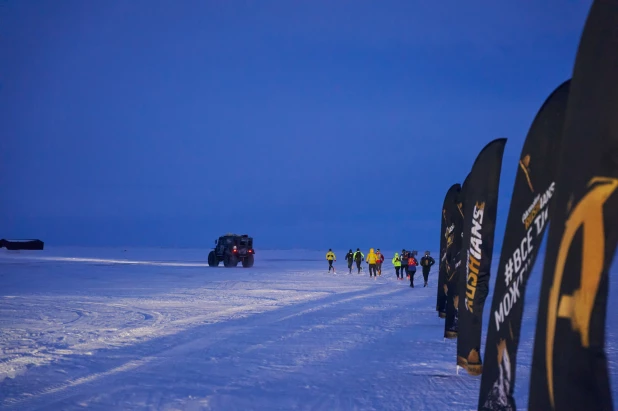 Гонка Adrenaline Rushians Ultra Ice Marathon.  