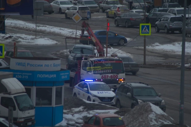 ДТП в Барнауле с пострадавшим ребенком.