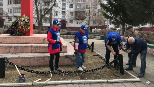 Мемориал Победы в Бийске.