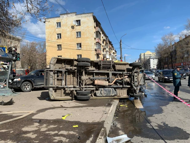 ДТП со скорой в Твери.