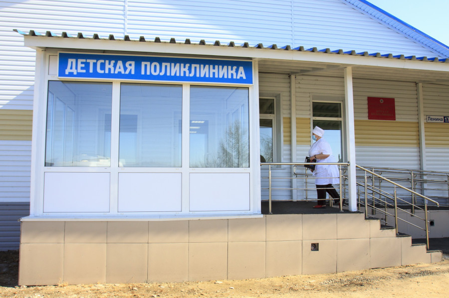 Детская поликлиника в Шелаболихе. 