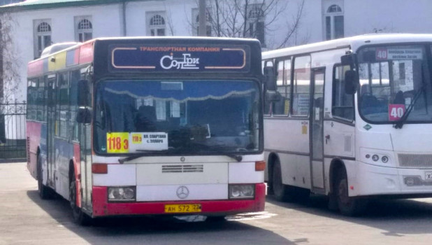 Автобус 118э.