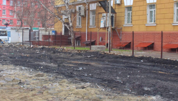 В Барнауле убрали киоски на улице Чкалова.