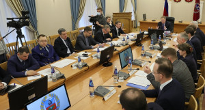 Заседание правительства Алтайского края по итогам 2021 года.
