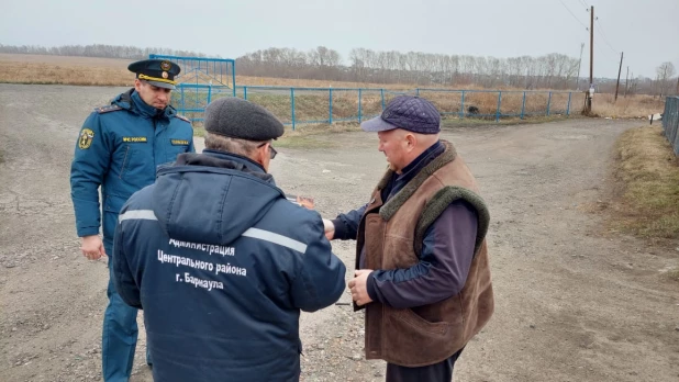 В Барнауле садоводства проверили беспилотником.