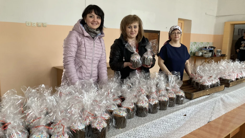 Благотворительная акция в честь празднования Светлой Пасхи.