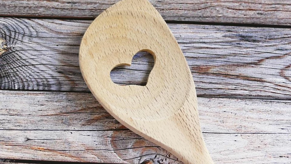 Деревянная ложка, лопаточка, готовка.