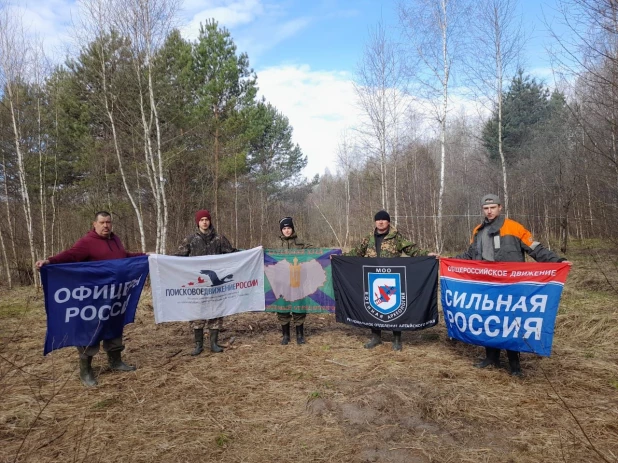 Поисковый отряд «Русич» на Вахте Памяти в Калужской области.