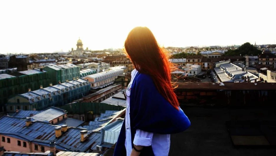 Прогулки по крышам Санкт-Петербурга.