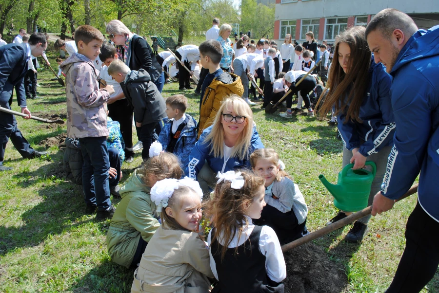 «Аллея Победы» появилась в Барнауле.