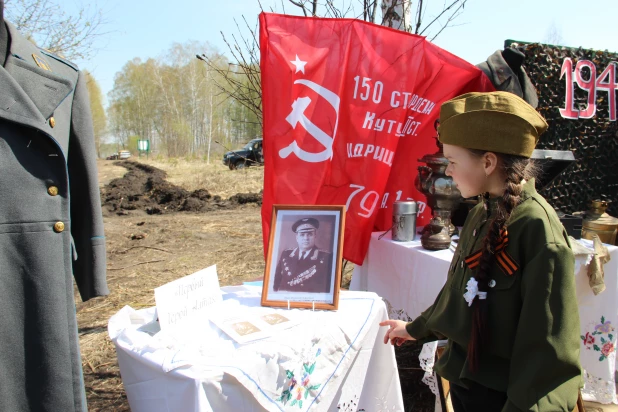 «Сад памяти» в Сорокинском участковом лесничестве.