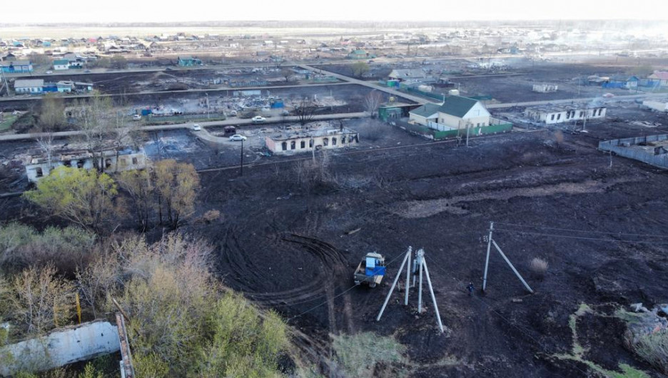 В Сибири мэра задержали за крупный пожар, уничтоживший сотню строений
