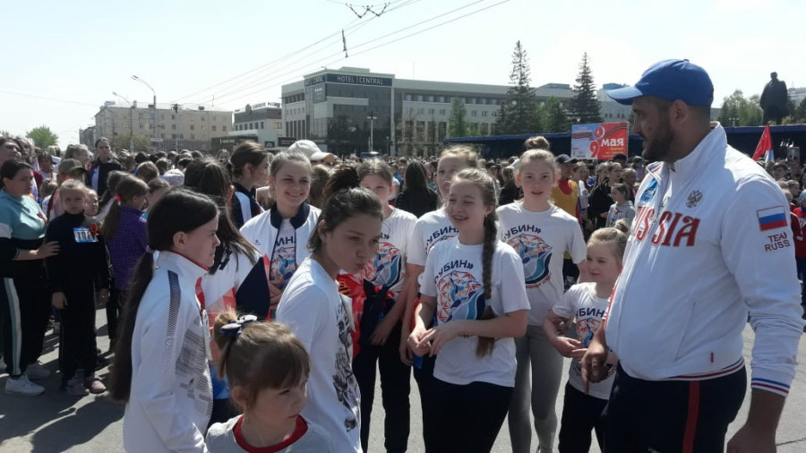 Забег в Барнауле на День Победы. 9 мая 2022 года.
