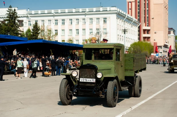 Бессмертный полк в Барнауле. 9 мая 2022 года. 