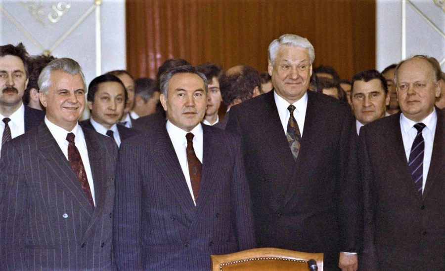 Леонид Кравчук, первый президент Украины.