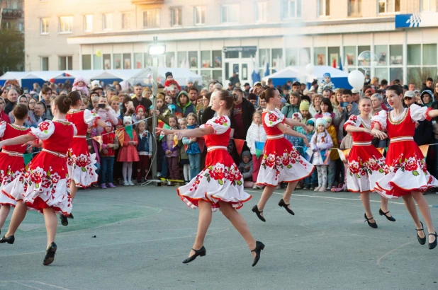 Празднование Дня Победы в поселке Южном.