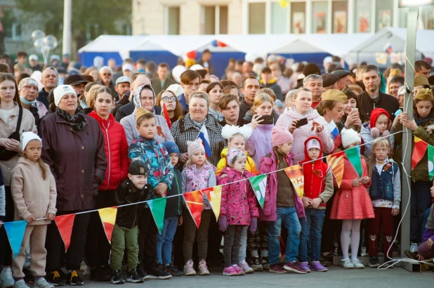 Празднование Дня Победы в поселке Южном.