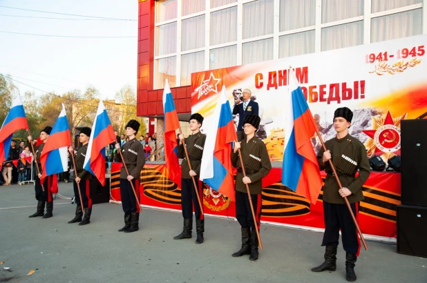 Празднование Дня Победы в поселке Южном.