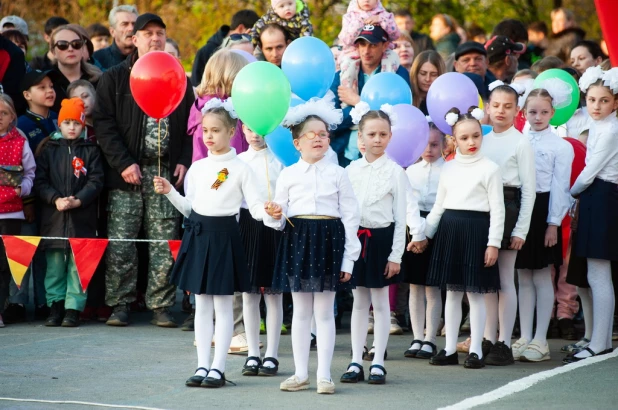 Празднование Дня Победы в поселке Южном.