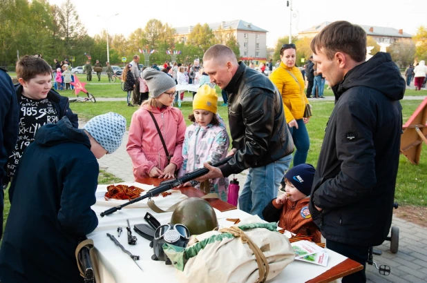 Празднование Дня Победы в поселке Южном.