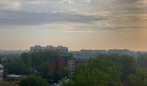 Дымка в Барнауле