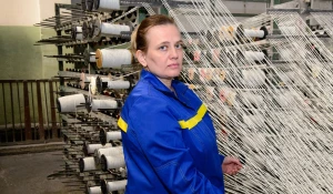 Оксана Спицина, контролер качества продукции и технологического процесса текстильного цеха.