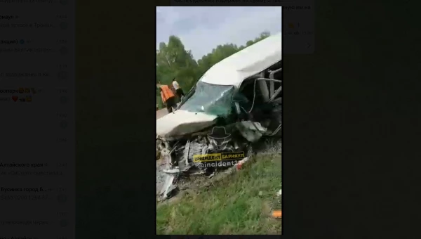 Стало известно, что послужило причиной ДТП на трассе Барнаул — Бийск