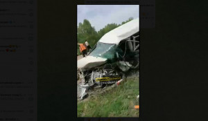 Страшная авария произошла на трассе Барнаул-Бийск