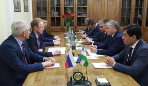 Виктор Томенко встретился с делегацией Сырдарьинской области Республики Узбекистан
