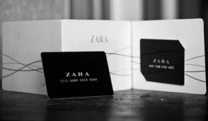 Подарочный сертификат Zara.